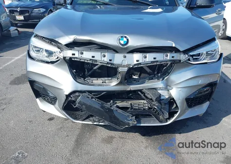 2020 BMW X3 M из США, поврежденный, VIN 5YMTS0C09L9B00627